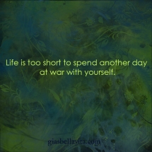 at war with yourself